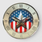 Amerikaanse vlag grote klok (Voorkant)