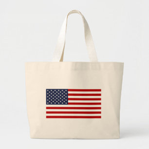 Amerikaanse vlag grote tote bag