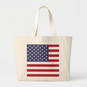 Amerikaanse vlag grote tote bag