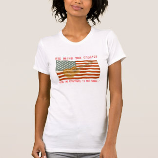 Amerikaanse vlag Guitar T-shirt