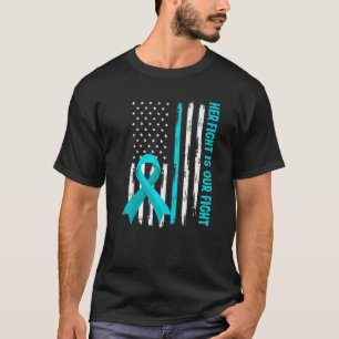 Amerikaanse vlag haar gevecht is mijn vuurpotensyn t-shirt