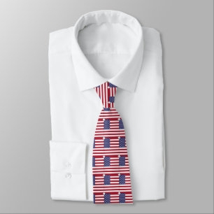 Amerikaanse Vlag Halsdas Stropdas