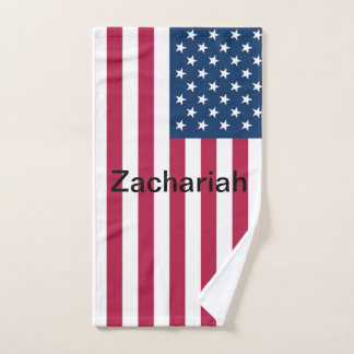 Amerikaanse vlag handdoek
