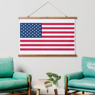 Amerikaanse vlag hangend tapijt wandkleed