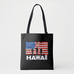 Amerikaanse vlag Hawaï Draagtas