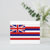 Amerikaanse vlag Hawaii Briefkaart (Staand voorkant)