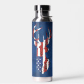 Amerikaanse Vlag Herten Waterfles (Links)