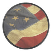 Amerikaanse vlag hockey puck (Voorkant)