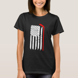 Amerikaanse vlag Hockey Usa Patriotic T-shirt
