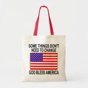 Amerikaanse vlag hoeft niet te worden gewijzigd tote bag