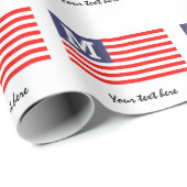 Amerikaanse vlag Holiday Cadeaupapier (Rol Hoek)
