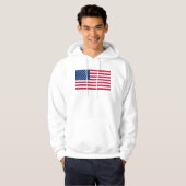 Amerikaanse vlag hoodie (Voorkant volledig)