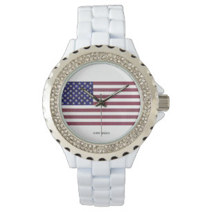 Amerikaanse vlag horloge