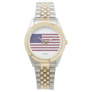 Amerikaanse vlag horloge
