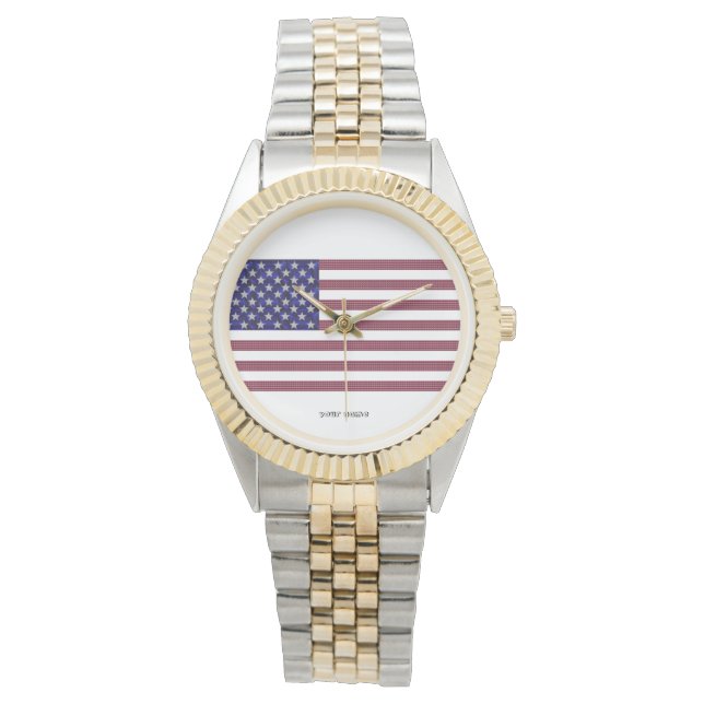 Amerikaanse vlag horloge (Voorkant)
