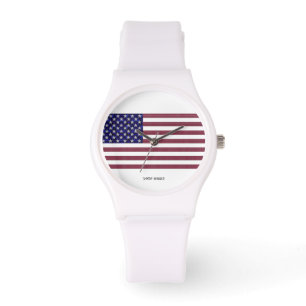 Amerikaanse vlag horloge