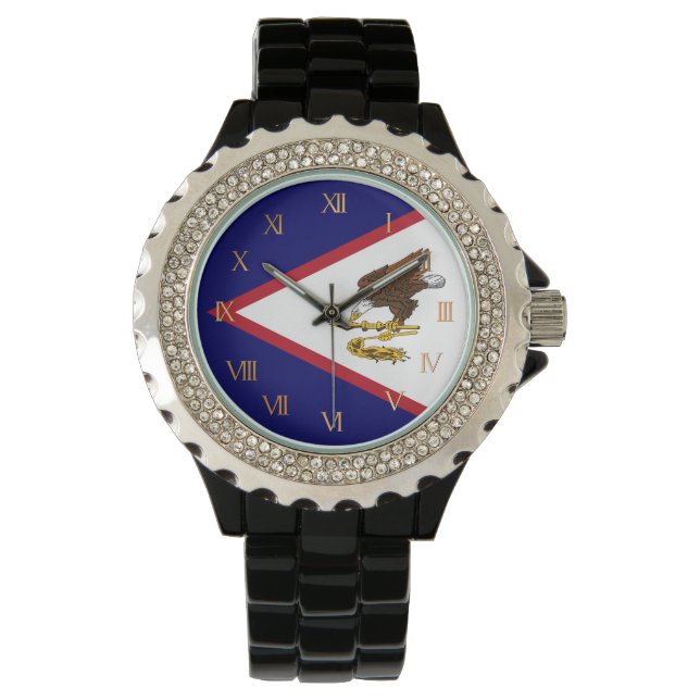 Amerikaanse vlag horloge (Voorkant)
