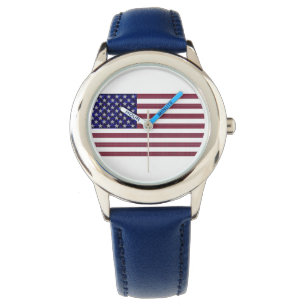 Amerikaanse vlag horloge