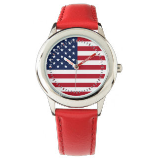 Amerikaanse vlag horloge