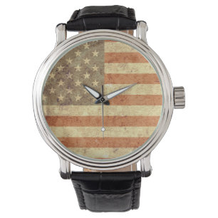 Amerikaanse vlag horloge