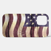 Amerikaanse vlag  hout #2 Case-Mate iPhone case (Achterkant (horizontaal))
