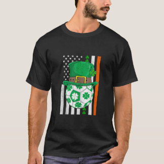 Amerikaanse vlag  Iers voetbal St Patrick s T-shirt