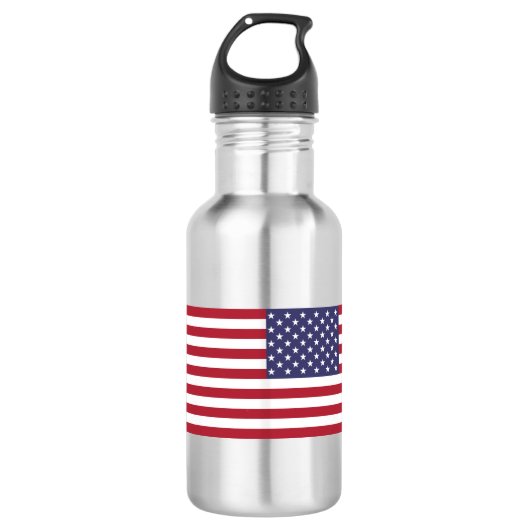 Amerikaanse vlag Igloo Beverage Cooler Waterfles (Voorkant)