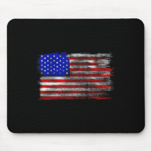Amerikaanse Vlag in Nood - Verenigde Staten Usa T- Muismat