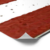  amerikaanse vlag indiaans poster van de schedel (Hoek)