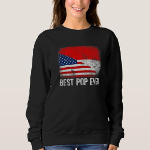 Amerikaanse vlag & Indonesische vlag beste Pop ooi Trui