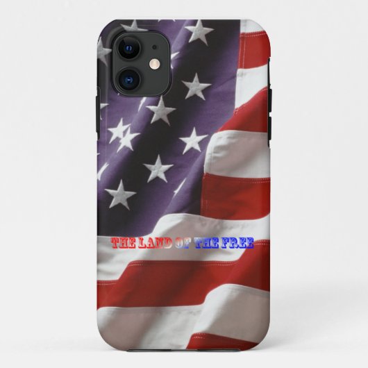 Amerikaanse vlag iPhone 5 / 5S Hoesje (Achterkant)