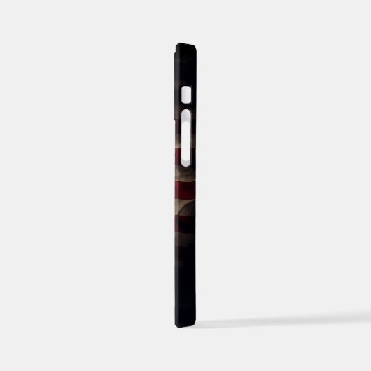 Amerikaanse vlag iPhone hoesje (Linkerkant)