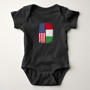 Amerikaanse vlag Italië Romper