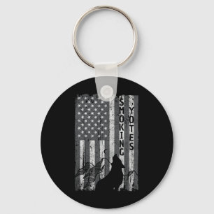 Amerikaanse vlag jagers jager T-shirt Sleutelhanger