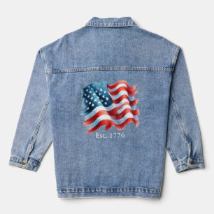 Amerikaanse vlag Jean Jacket