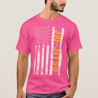 Amerikaanse vlag Jiu Jitsu T-shirt