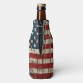 Amerikaanse vlag juli 4e fles koeler (Fles Achterkant)