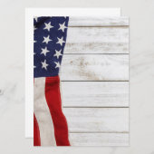  Amerikaanse vlag Kaart (Voorkant / Achterkant)