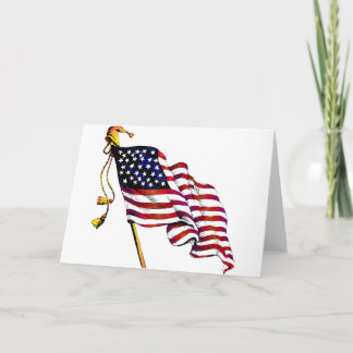 Amerikaanse vlag kaart