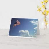 Amerikaanse Vlag Kaart (Gele Bloem)