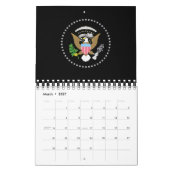 Amerikaanse vlag kalender (Mar 2027)