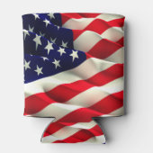 Amerikaanse vlag kan Coozie (Achterkant)