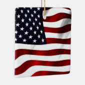 Amerikaanse vlag keramisch ornament (Rechts)