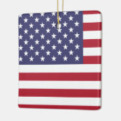 Amerikaanse vlag keramisch ornament (Links)