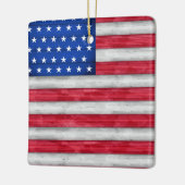Amerikaanse vlag keramisch ornament (Links)
