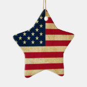  Amerikaanse vlag Keramisch Ornament (Rechts)