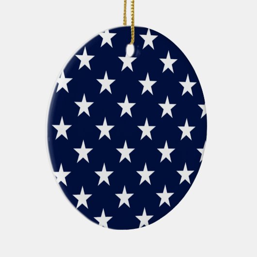 Amerikaanse vlag keramisch ornament (Rechts)