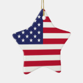 Amerikaanse vlag keramisch ornament (Rechts)