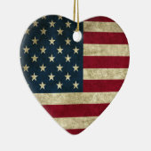 Amerikaanse vlag keramisch ornament (Rechts)