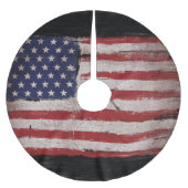 Amerikaanse vlag Kerstboom Rok (Voorkant)